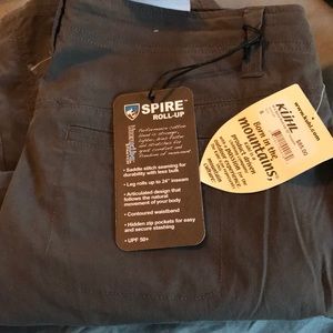Womens Kuhl Spire Roll Up Pants. Size 8.